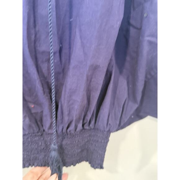 Hanna & Gracie Anthropologie Womens top with embroidered SIZE Small - Picture 6 of 8